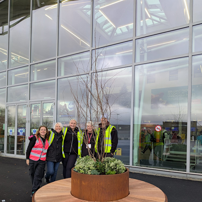 Corten Steel Terrace Furniture Range